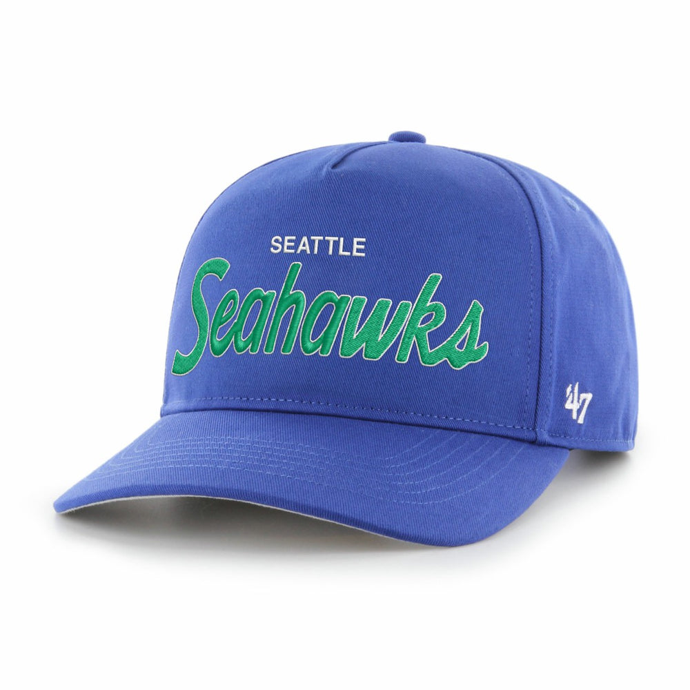 Seattle Seahawks '47 Crosstown Throwback Hitch Adjustable Hat - Royal - 47 brand