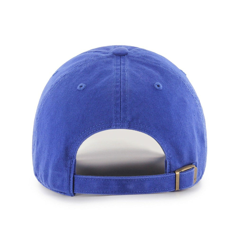 New England Patriots '47 Throwback Clean Up Adjustable Hat - Royal - 47 brand
