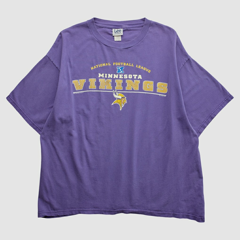 Minnesota Vikings Lee Apparel 2000s T-shirt - Purple Vintage - Fanatics