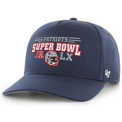 New England Patriots '47 Super Bowl LX Hitch Adjustable Hat - Navy - 47 brand