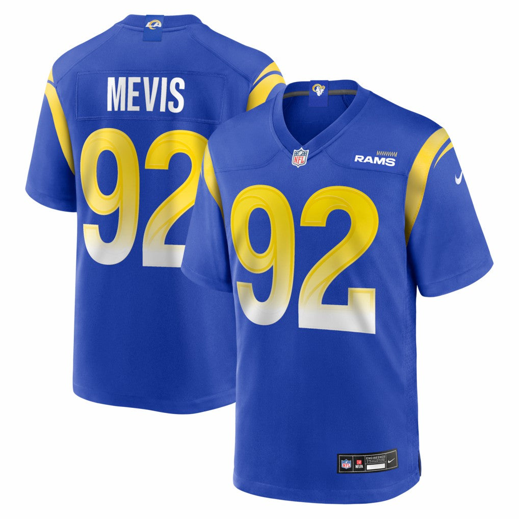 Harrison Mevis Los Angeles Rams Team Game Jersey - Royal - Nike
