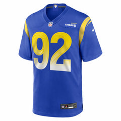 Harrison Mevis Los Angeles Rams Team Game Jersey - Royal - Nike