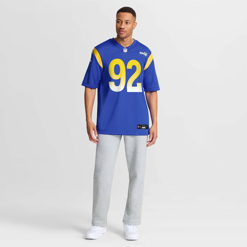 Harrison Mevis Los Angeles Rams Team Game Jersey - Royal - Nike