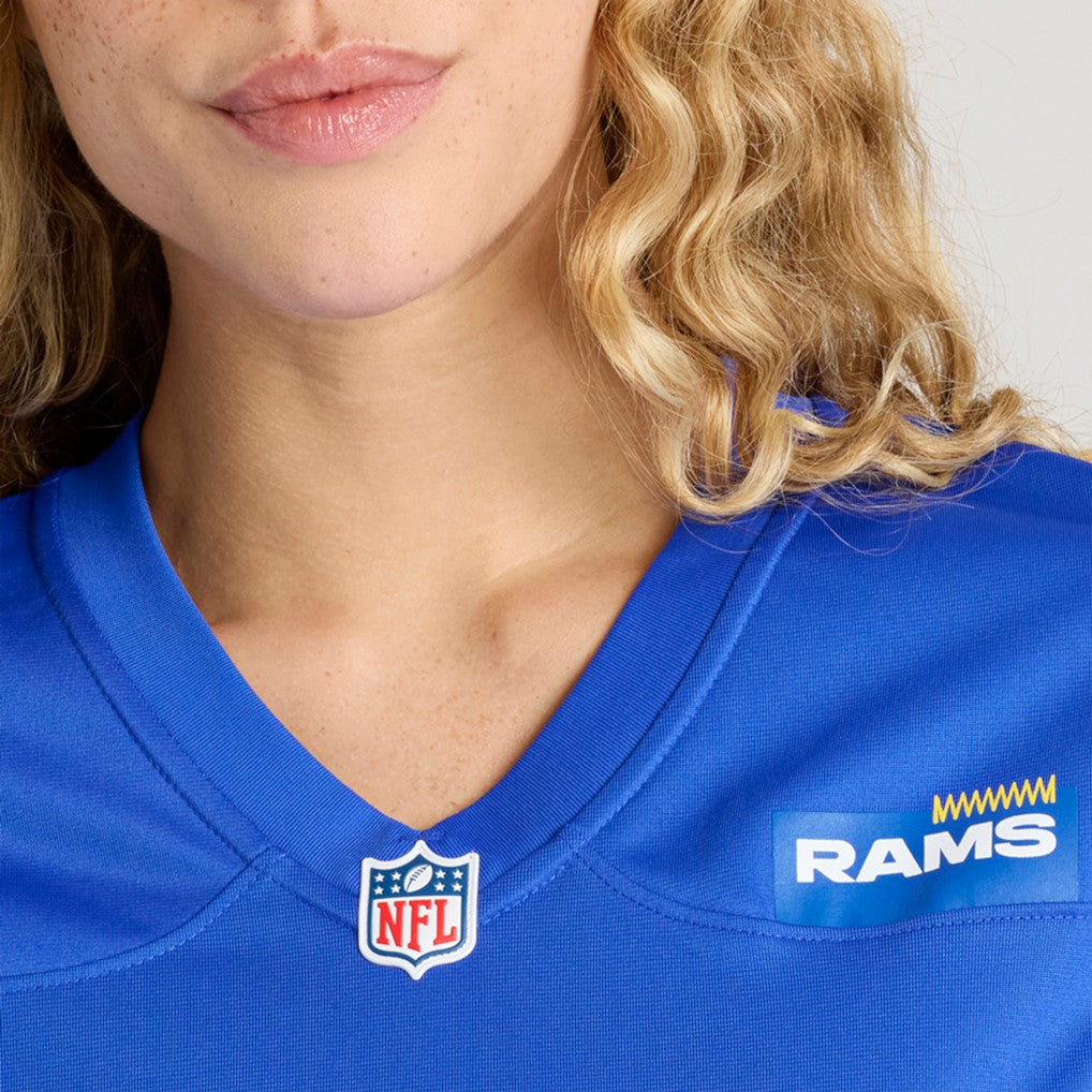 Harrison Mevis Los Angeles Rams Women's Team Game Jersey - Royal - Nike