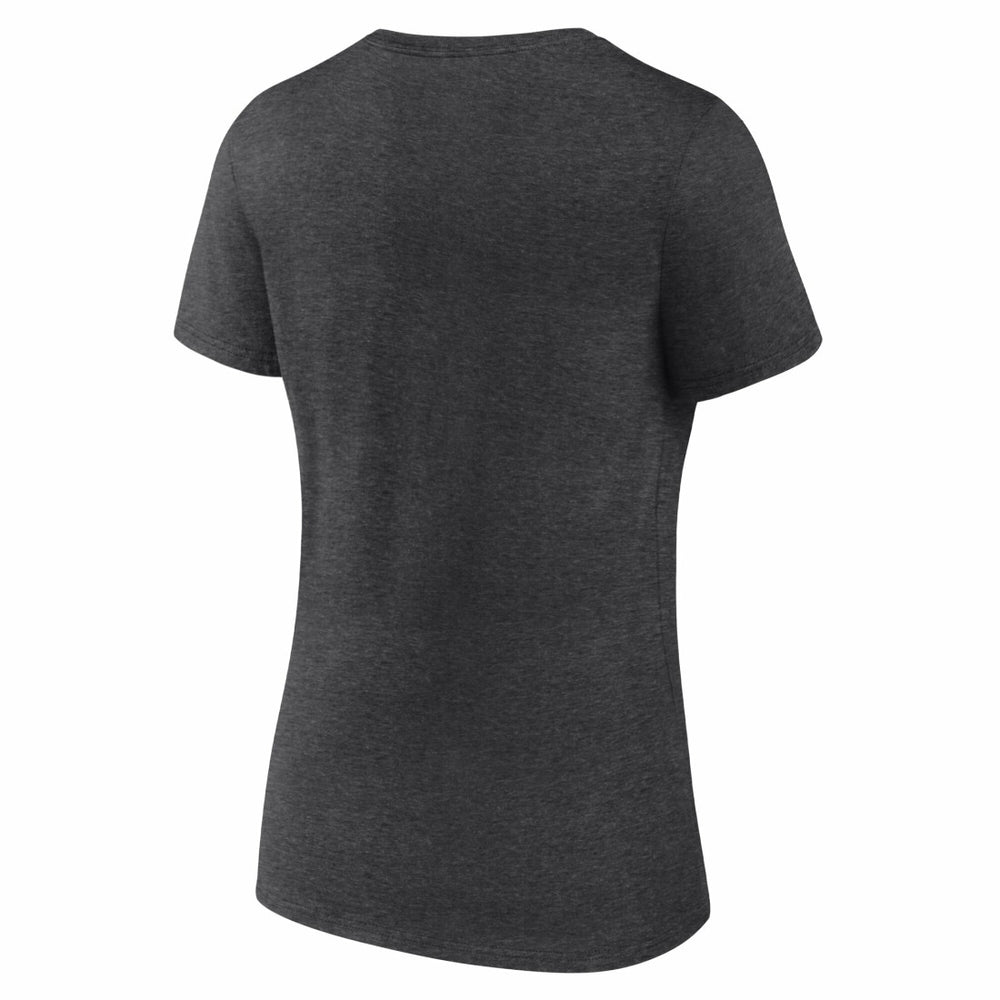 New England Patriots vs. Seattle Seahawks Women's Super Bowl LX Matchup Plus Size Final Battle V-Neck T-Shirt - Heather Charcoal - Fanatics