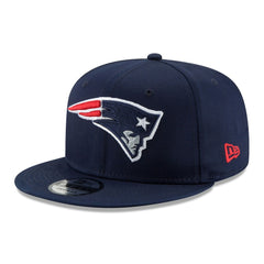 New England Patriots New Era Super Bowl LX Side Patch 9FIFTY Snapback Hat - Navy - NFL