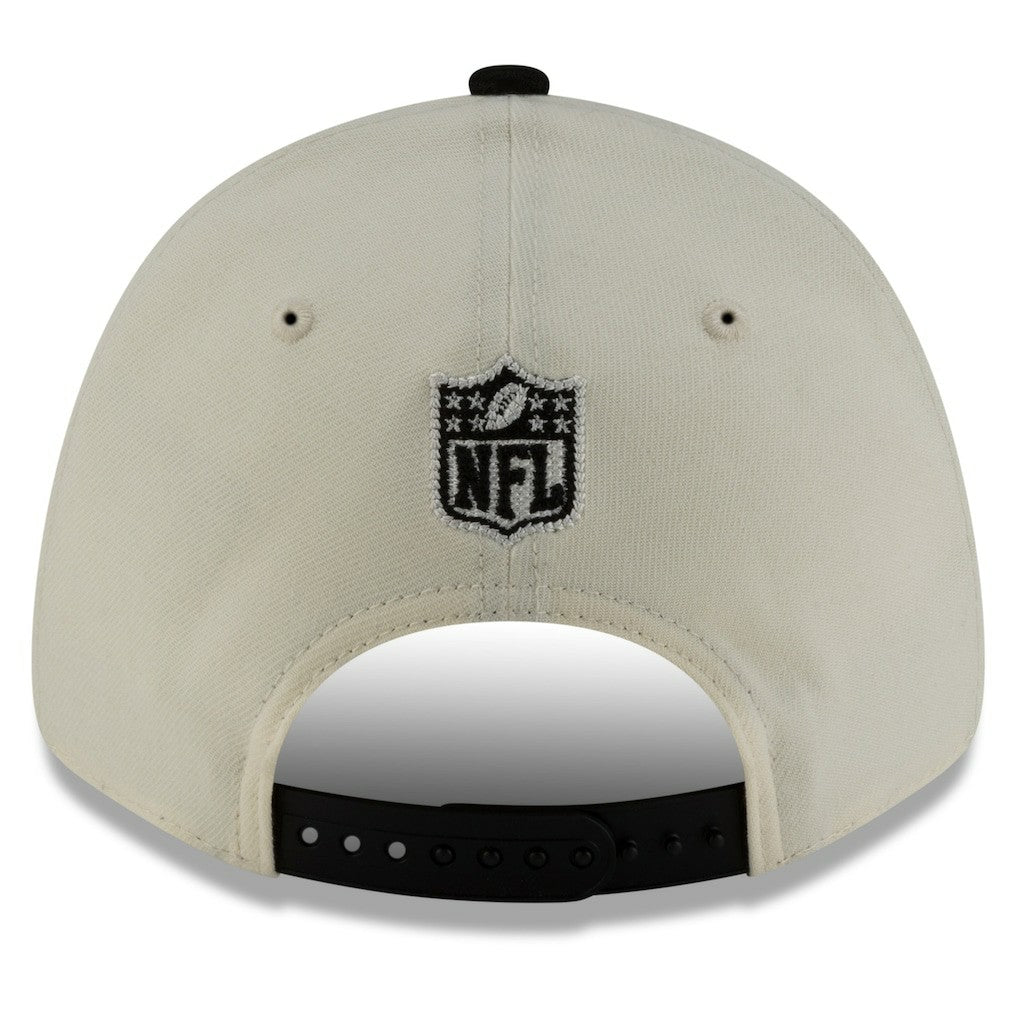 New England Patriots New Era Super Bowl LX 9FORTY Adjustable Hat - Cream/Black - NFL