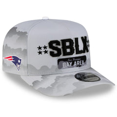 New England Patriots New Era Super Bowl LX Tarmac 9FIFTY Snapback Hat - White - NFL