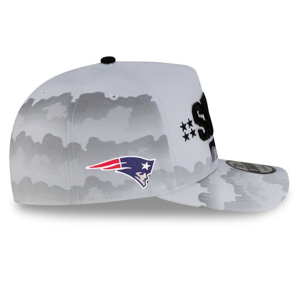 New England Patriots New Era Super Bowl LX Tarmac 9FIFTY Snapback Hat - White - NFL