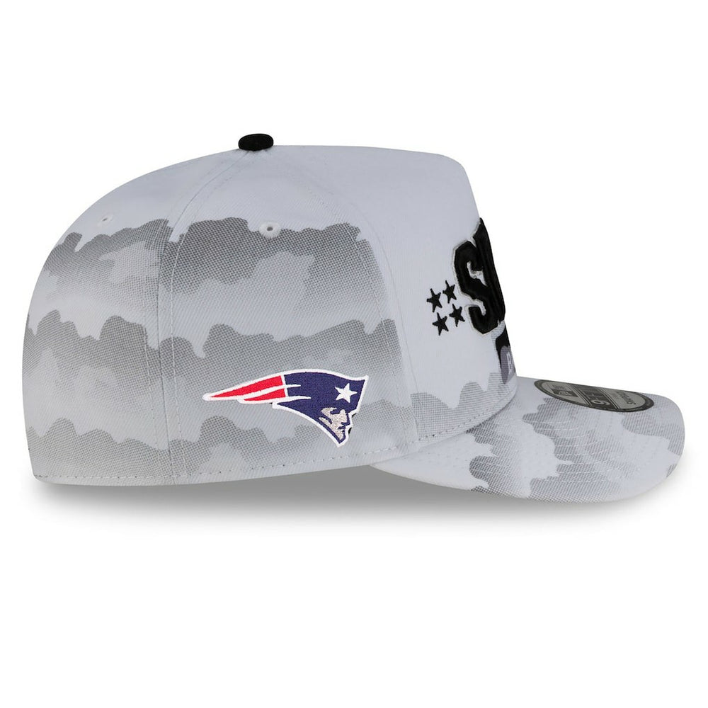 New England Patriots New Era Super Bowl LX Tarmac 9FIFTY Snapback Hat - White - NFL