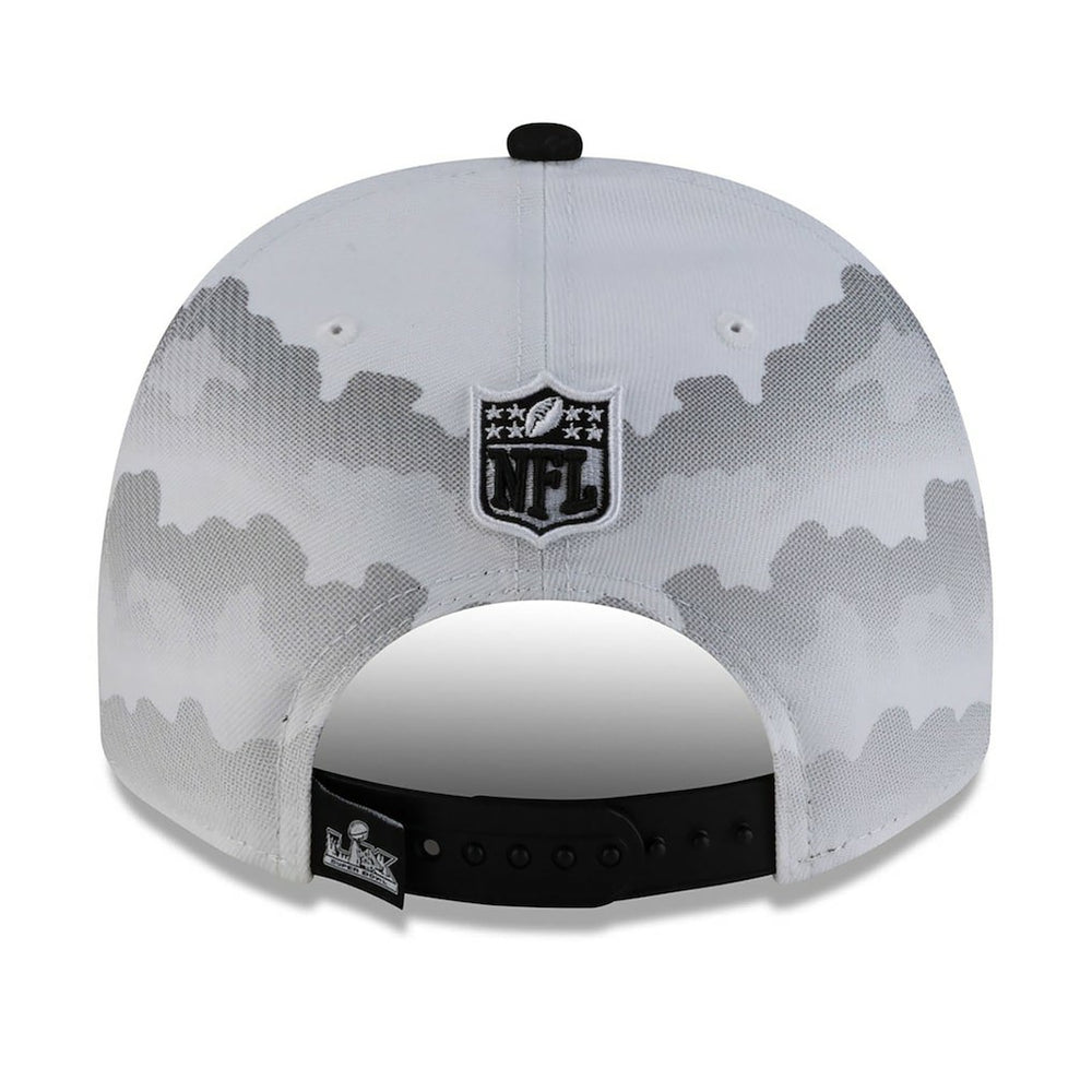 New England Patriots New Era Super Bowl LX Tarmac 9FIFTY Snapback Hat - White - NFL