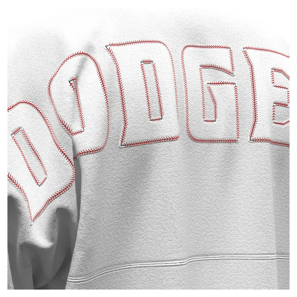 Los Angeles Dodgers Fanatics Women's Baseball Stitch Spirit Jersey Long Sleeve T-Shirt Discount