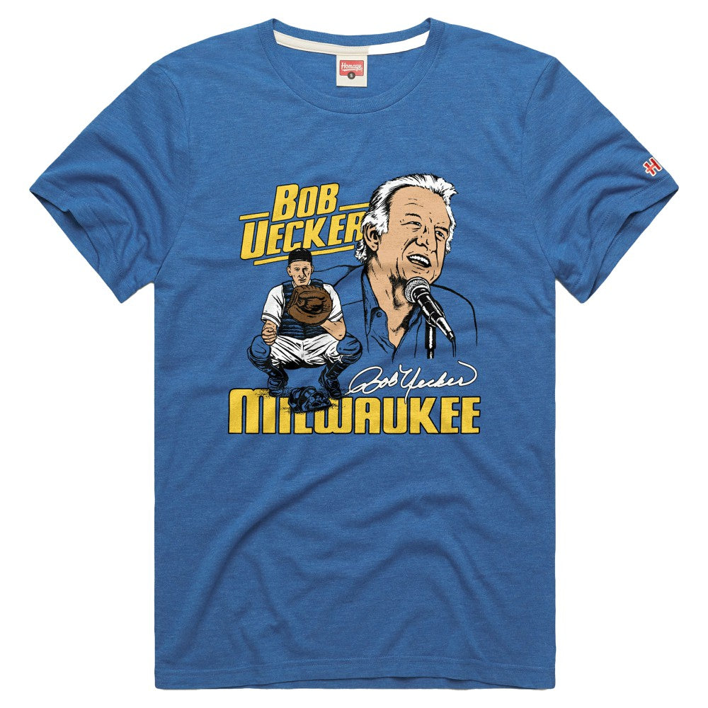 Milwaukee Brewers Homage Tri-Blend Hyperlocal T-Shirt Outlet