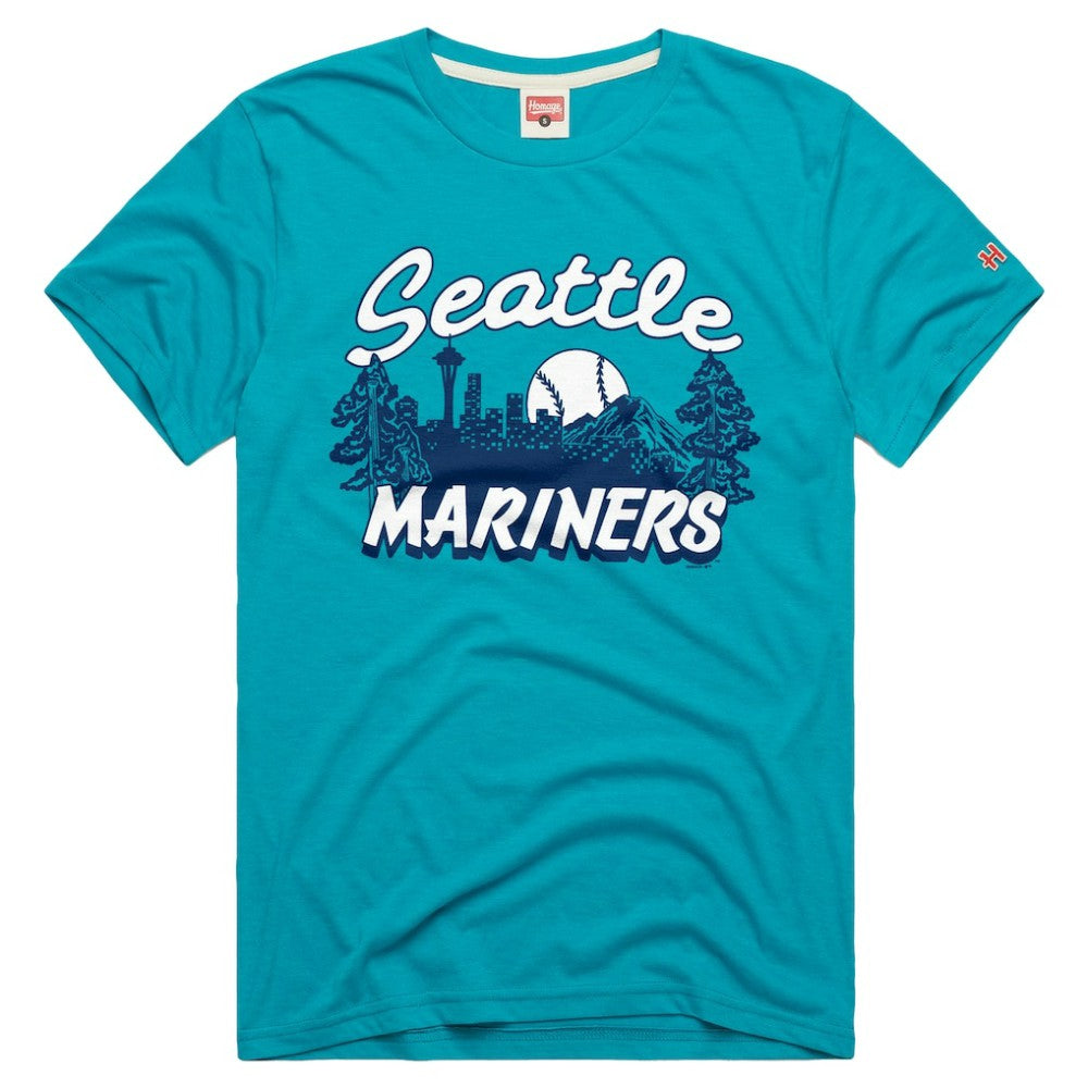 Seattle Mariners Homage Tri-Blend Hyperlocal T-Shirt Sale