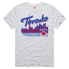 Toronto Blue Jays Homage Tri-Blend Hyperlocal T-Shirt Near Me