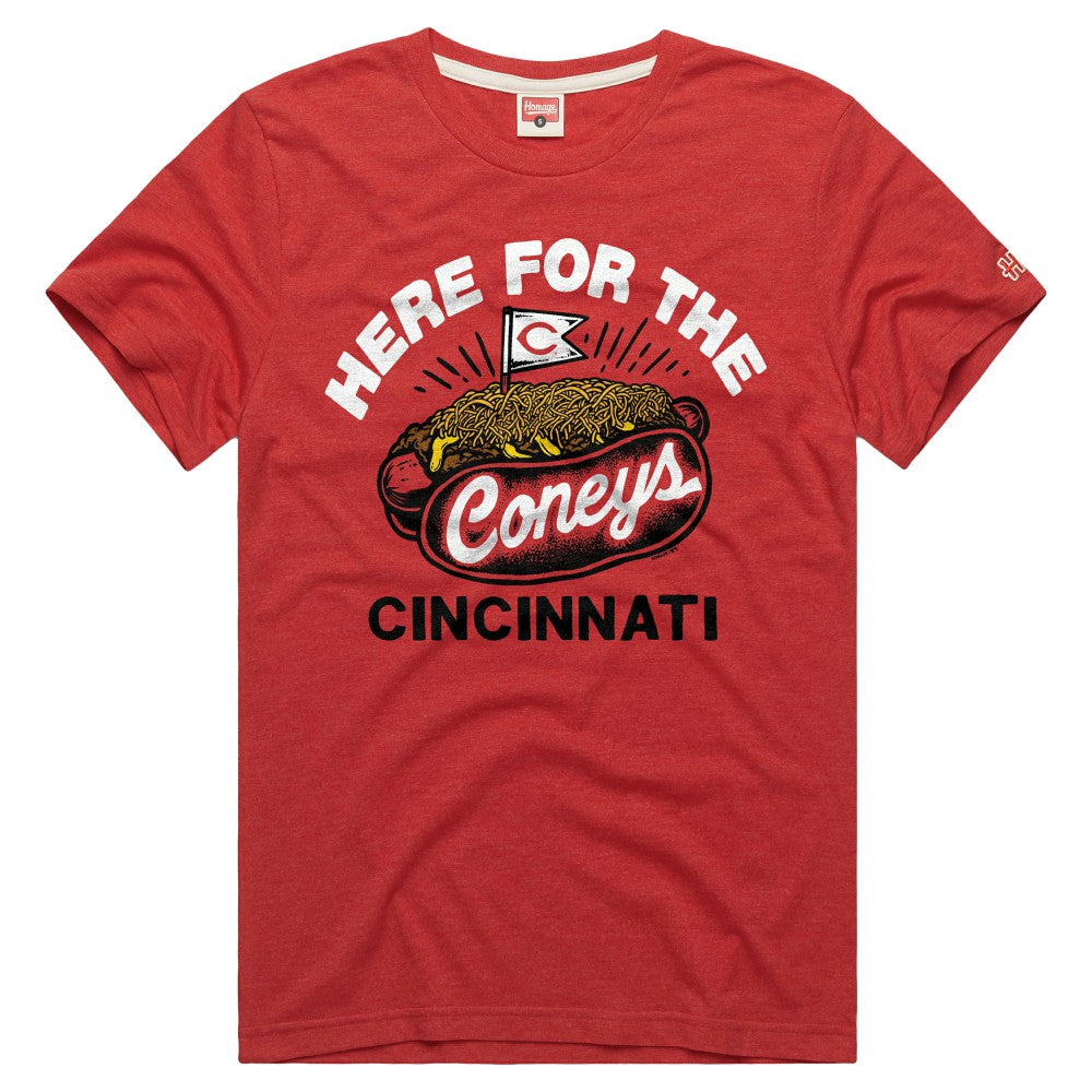 Cincinnati Reds Homage Tri-Blend Hyperlocal T-Shirt Near Me