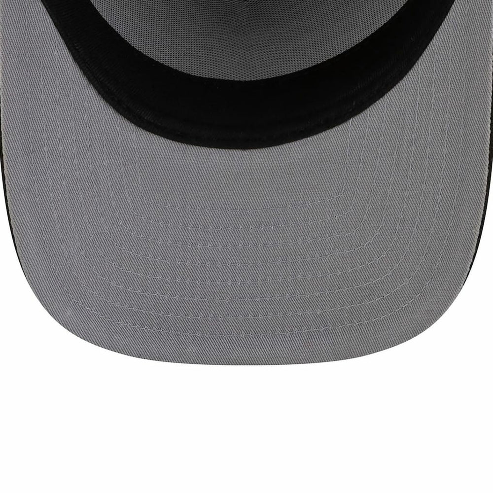 New England Patriots New Era 2025 AFC Champions Locker Room Trophy Collection A-Frame 9FIFTY Snapback Hat - Black - NFL