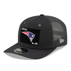 New England Patriots New Era Super Bowl LX Opening Night 9SEVENTY Adjustable Hat - Charcoal - NFL