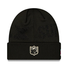 New England Patriots New Era Super Bowl LX Opening Night Cuffed Knit Hat - Black - NFL