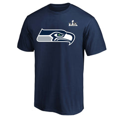 Jaxon Smith-Njigba Seattle Seahawks Super Bowl LX Patch Big & Tall Name & Number T-Shirt - College Navy - Fanatics