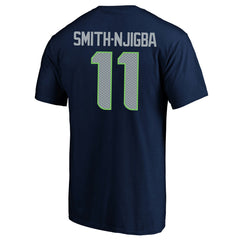 Jaxon Smith-Njigba Seattle Seahawks Super Bowl LX Patch Big & Tall Name & Number T-Shirt - College Navy - Fanatics