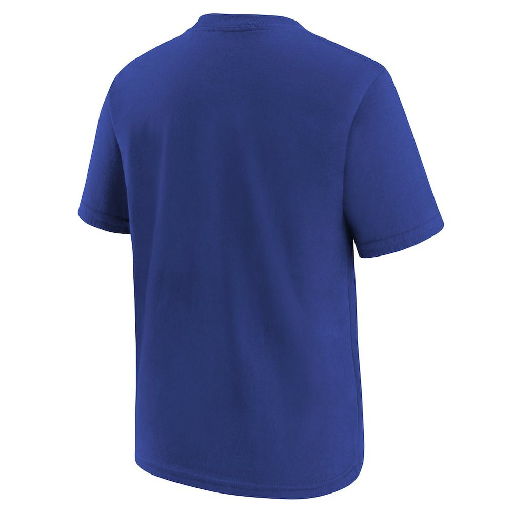 Nike New York Knicks Youth Team Essential Logo T-Shirt Blue