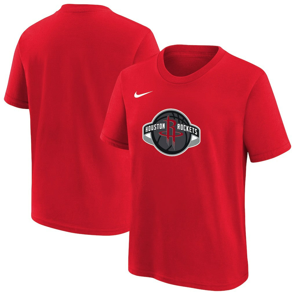 Nike Houston Rockets Youth Team Essential Logo T-Shirt Red