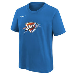Nike Oklahoma City Thunder Youth Team Essential Logo T-Shirt Blue
