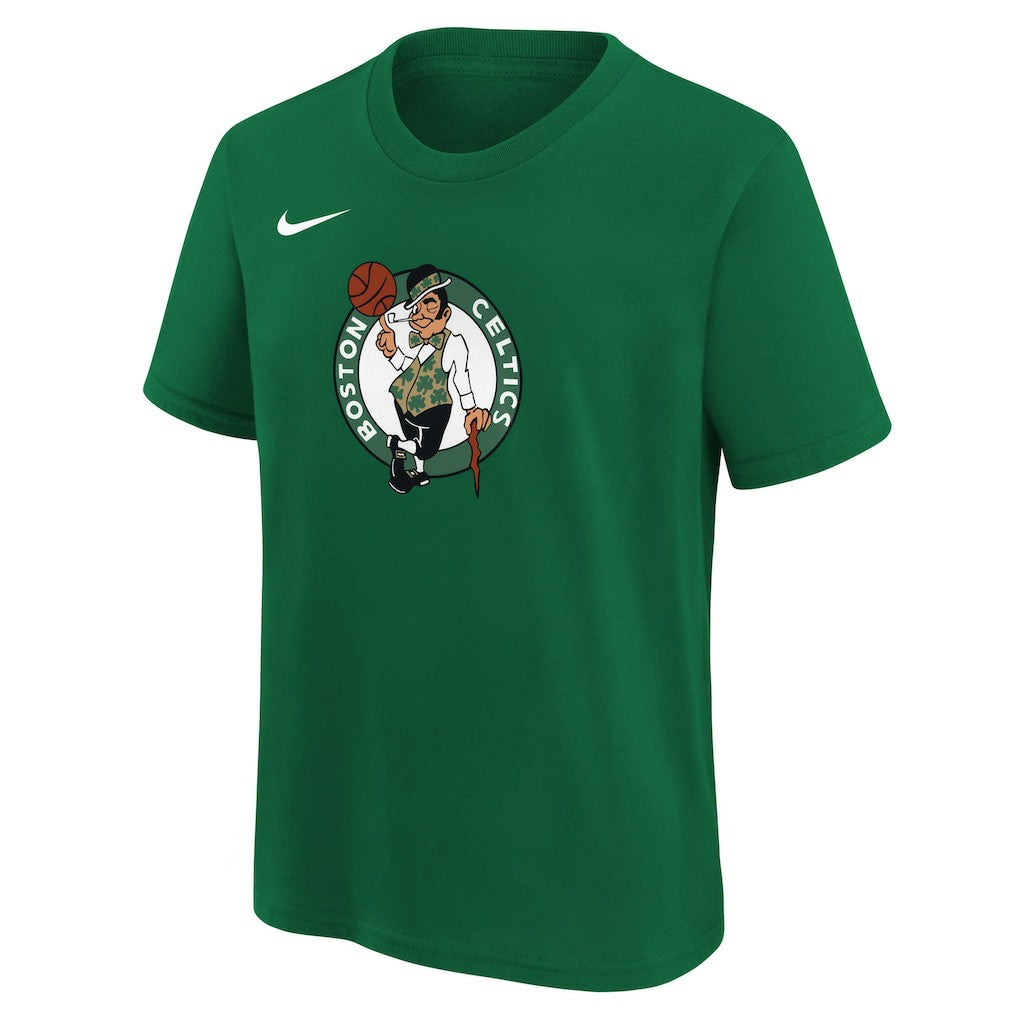 Nike Boston Celtics Youth Team Essential Logo T-Shirt Kelly Green