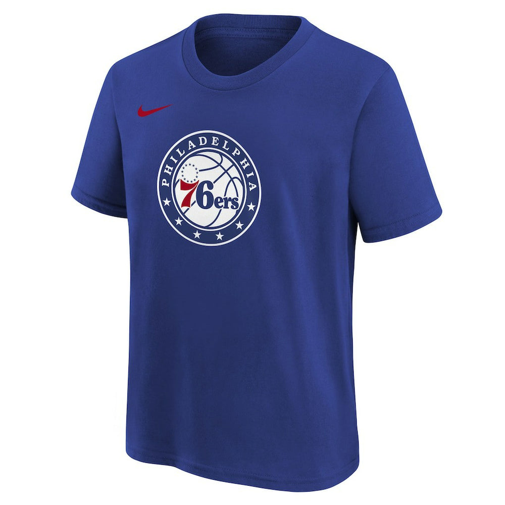 Nike Philadelphia 76ers Youth Team Essential Logo T-Shirt Royal