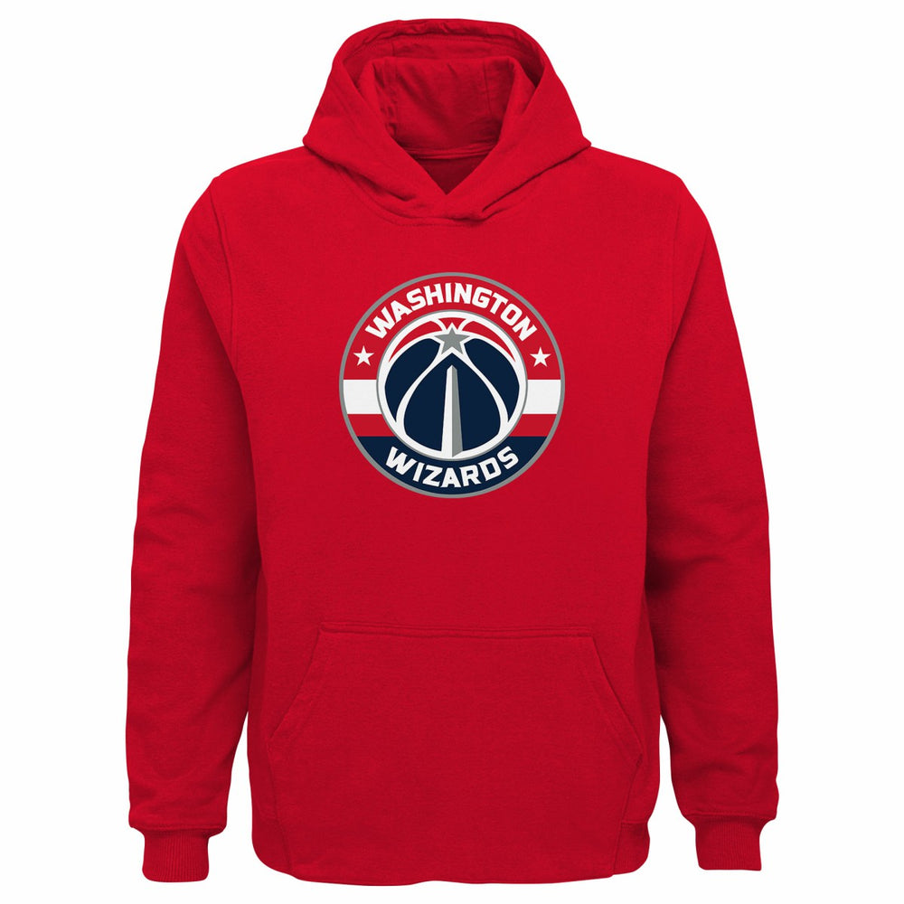 Washington Wizards Outerstuff Youth Primary Logo Pullover Hoodie Red