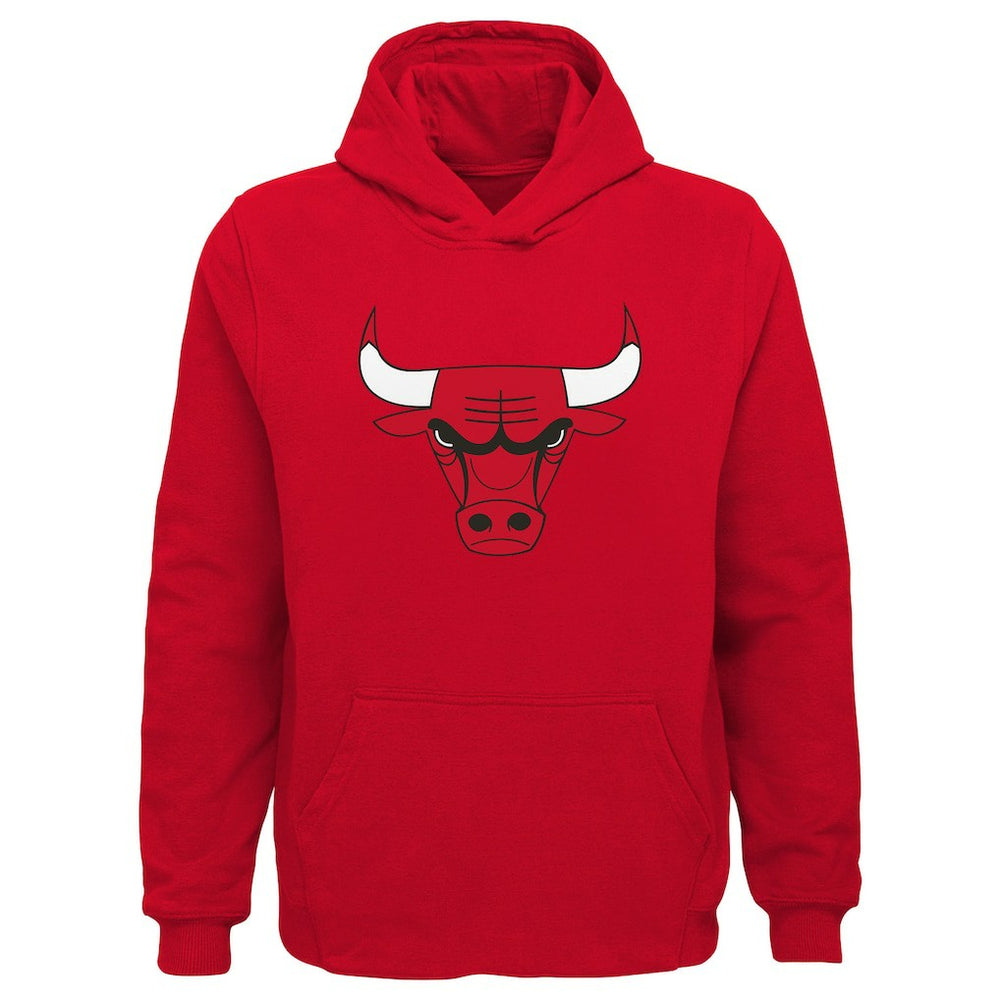Chicago Bulls Outerstuff Youth Primary Logo Pullover Hoodie Red