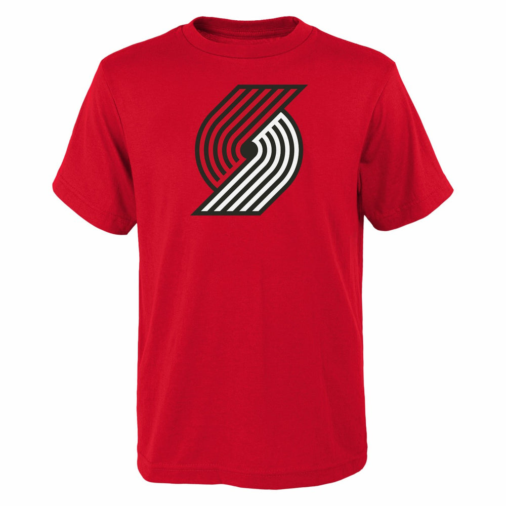 Portland Trail Blazers Outerstuff Youth Primary Logo T-Shirt Red