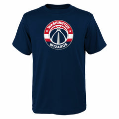 Washington Wizards Outerstuff Youth Primary Logo T-Shirt Navy