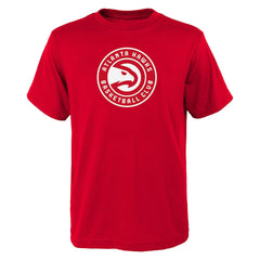 Atlanta Hawks Outerstuff Youth Primary Logo T-Shirt Red