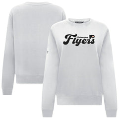 Philadelphia Flyers Levelwear Women's Yvette Big Script Tri-Blend Sweatshirt - White | NHL online