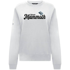 Utah Mammoth Levelwear Women's Yvette Big Script Tri-Blend Sweatshirt - White | NHL discount