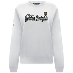 Vegas Golden Knights Levelwear Women's Yvette Big Script Tri-Blend Sweatshirt - White | NHL online