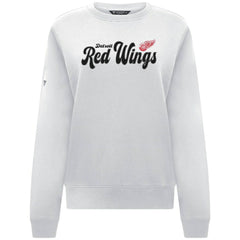 Detroit Red Wings Levelwear Women's Yvette Big Script Tri-Blend Sweatshirt - White | NHL near me