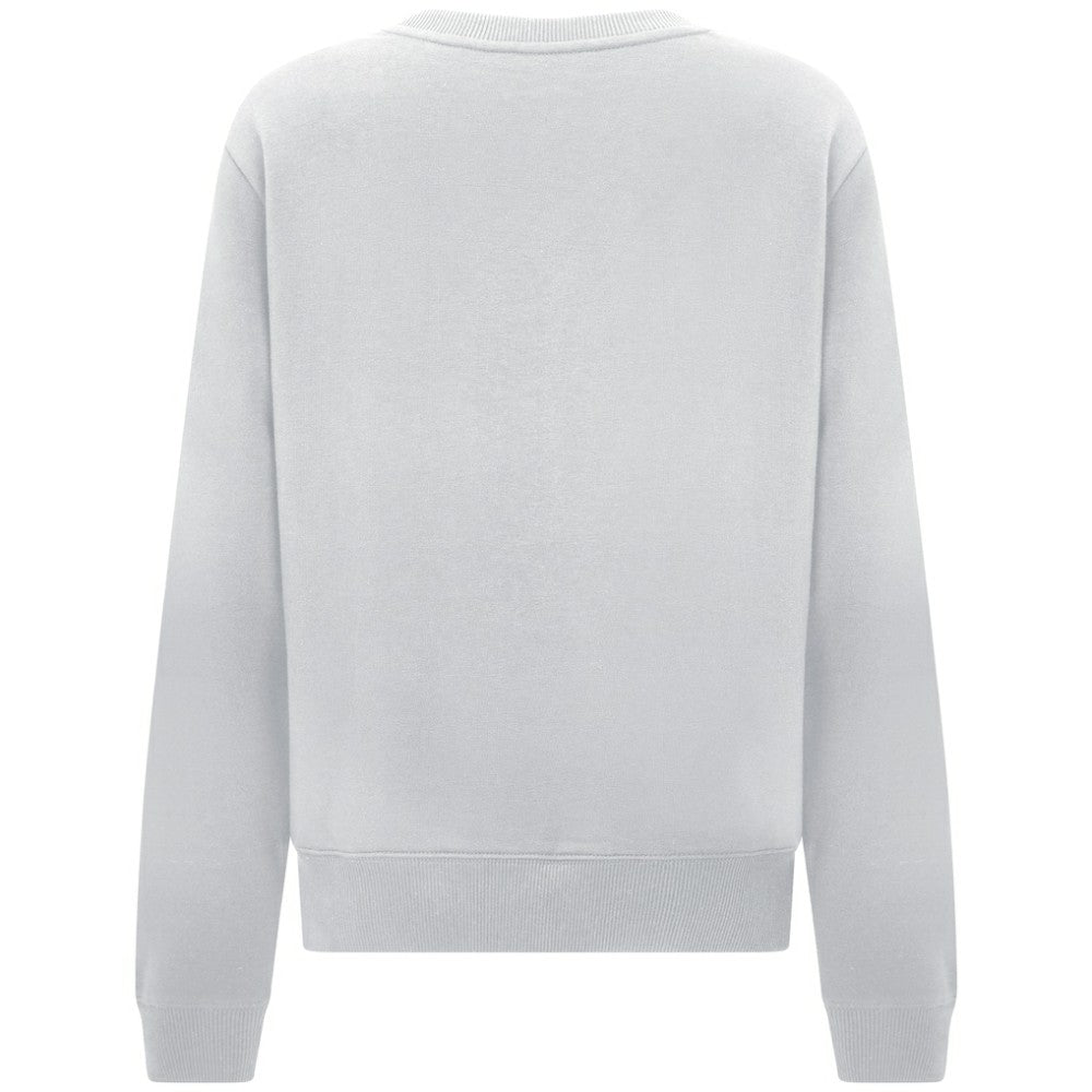 Anaheim Ducks Levelwear Women's Yvette Big Script Tri-Blend Sweatshirt - White | NHL Lifestyle