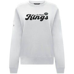 Los Angeles Kings Levelwear Women's Yvette Big Script Tri-Blend Sweatshirt - White | NHL on sale