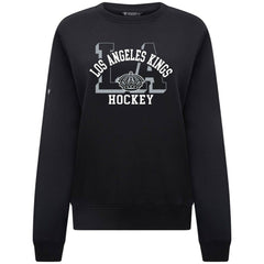 Los Angeles Kings Levelwear Women's Yvette Limelight Big Letter Sweatshirt - Black | NHL sale