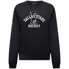 Dallas Stars Levelwear Women's Yvette Limelight Big Letter Sweatshirt - Black | NHL online