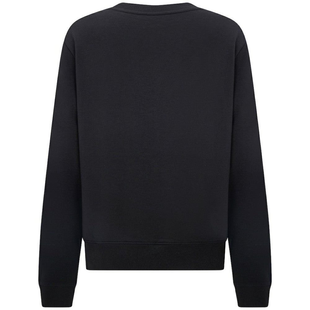 Vancouver Canucks Levelwear Women's Yvette Limelight Big Letter Sweatshirt - Black | NHL Clearance