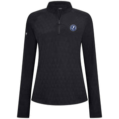 Tampa Bay Lightning Levelwear Women's Spike Raglan Quarter-Zip Top - Black | NHL discount