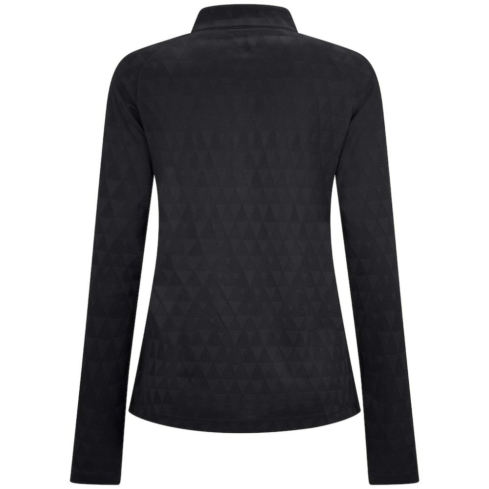 New Jersey Devils Levelwear Women's Spike Raglan Quarter-Zip Top - Black | NHL sale