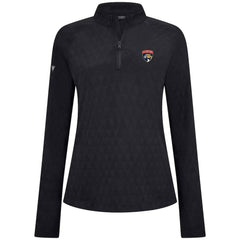Florida Panthers Levelwear Women's Spike Raglan Quarter-Zip Top - Black | NHL discount