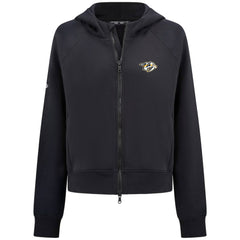 Nashville Predators Levelwear Women's Judd Raglan Full-Zip Hoodie - Black | NHL discount