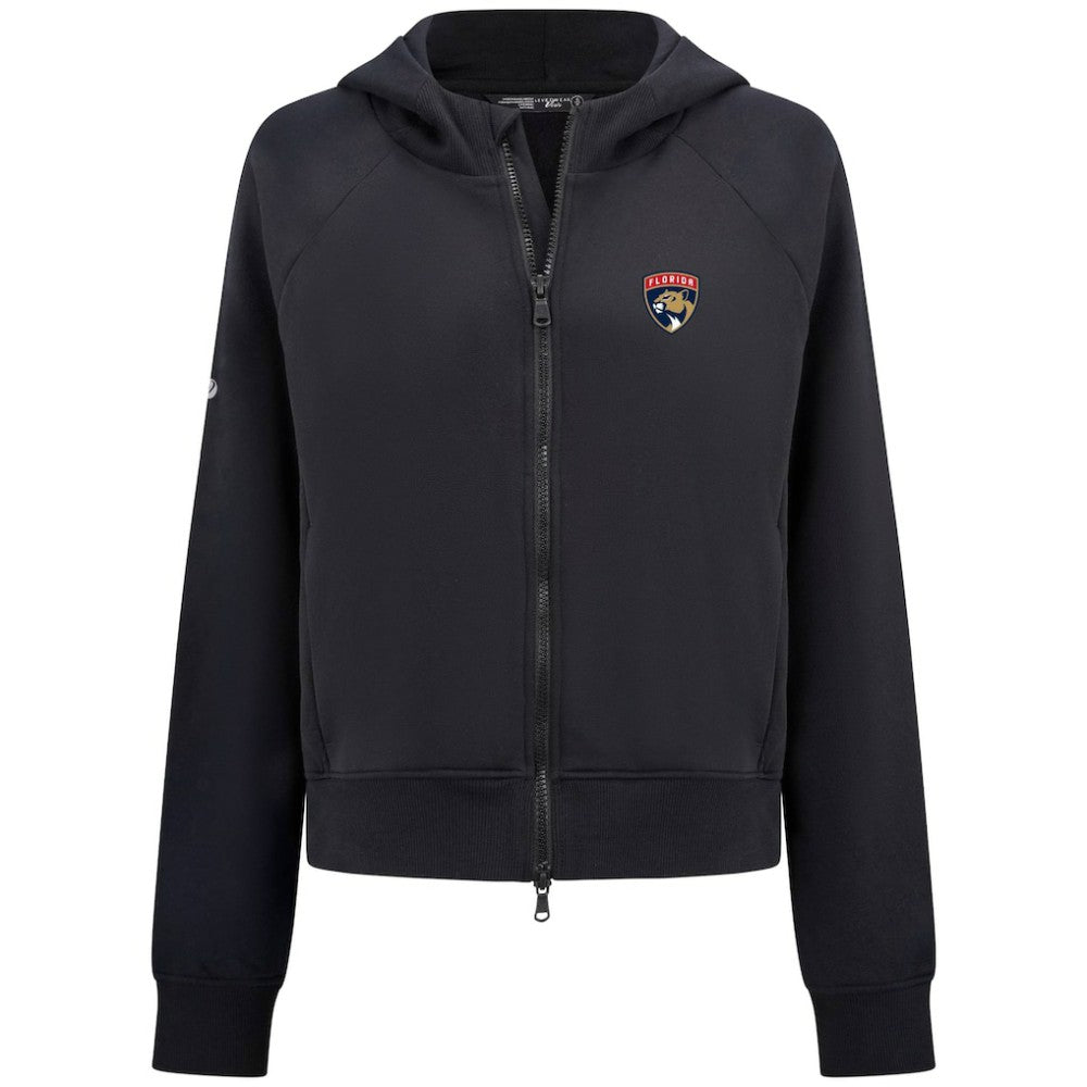 Florida Panthers Levelwear Women's Judd Raglan Full-Zip Hoodie - Black | NHL sale