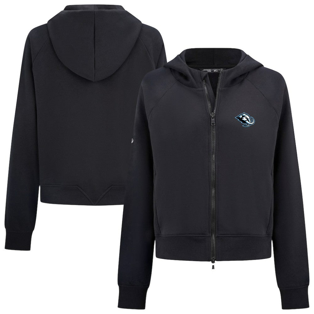 Utah Mammoth Levelwear Women's Judd Raglan Full-Zip Hoodie - Black | NHL on sale